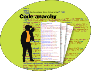 Code Anarchy: Person scratching head over code