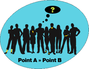 Point A to Point B: People questioning