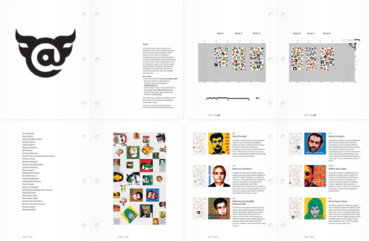 @Large: Ai Weiwei on Alcatraz interpretive reference binder spreads