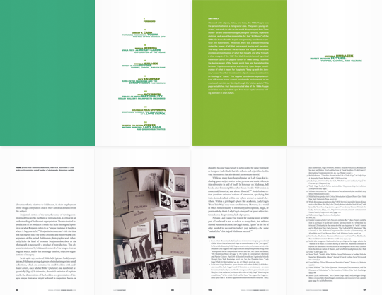 California College of the Arts Sightlines book spreads