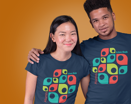 Live Oak School alumni t-shirt