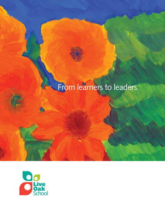 Live Oak School brochure cover